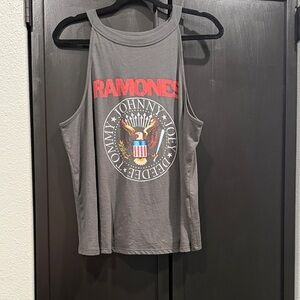 Torrid Gray Ramones Graphic Crop Top